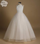 Chiffon Tulle Flower Girl Dress Junior Bridesmaid Dresses for Wedding Party Aline
