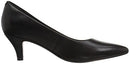 Clarks womens Linvale Jerica Pump, Black Leather, 7 US
