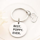 Poppy Gifts Best Poppy Ever Keyring Poppy Keychain