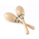 Maracas Hand Percussion Rattles,Beech Wood Material Rumba Shakers with Clear and Professional Sounds