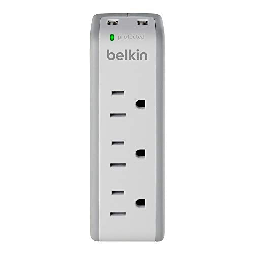 3 AC Multi Outlets & 2 USB Ports - Wall Outlet Extender