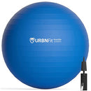 Yoga Ball in Multiple Sizes for Workout, Pregnancy, Stability - Anti-Burst Swiss Balance Ball