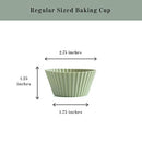 The Silicone Kitchen Reusable Silicone Baking Cups - Pack of 12 | Non-Toxic | BPA
