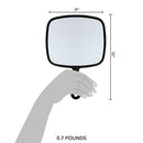 Large Hand Mirror, Multi-Purpose Mirror with Distortion-Free Reflection