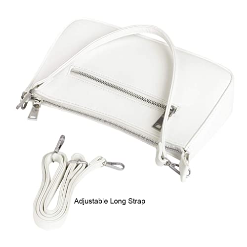 Small Shoulder bag with 2 Removable Straps Cross Body Clutch Purse Handbag
