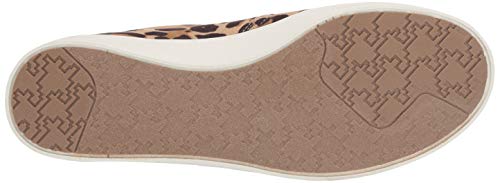 Dr. Scholl's Shoes Women's Madison Sneaker, Tan/Black Leopard Microfiber, 9