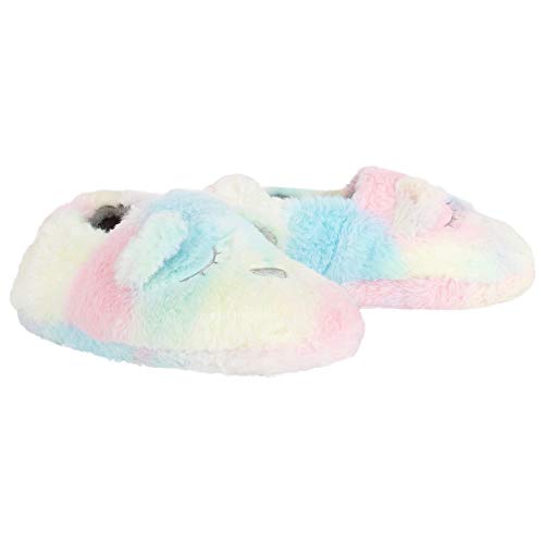 Girls Cute and Cozy Plush Slip On House Slippers