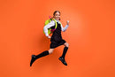 Knee High Socks for Kids Girls Boys & Toddlers, Solid Color Long School Uniform Socks