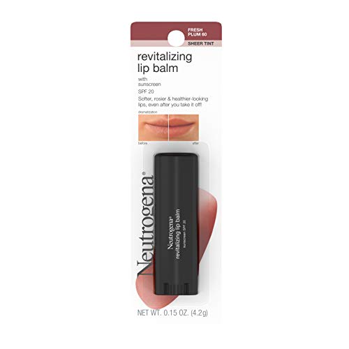 Neutrogena Revitalizing and Moisturizing Tinted Lip Balm with SPF 20 Sunscreen