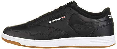 Reebok Men Club MEMT Sneaker, Black/White, 10.5