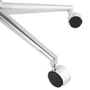 Linon Fiona Chrome Base Office Chair