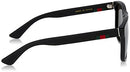 Gucci GG 0010 S- 001 BLACK/GREY Sunglasses, 58-16-145