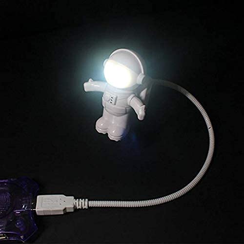 Creative Spaceman Astronaut LED Flexible USB Light for Laptop PC Notebook