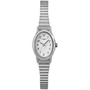 Timex Women's Cavatina Silver-Tone Stainless Steel Expansion Band Watch
