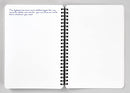 Fitness Logbook Softcover Black