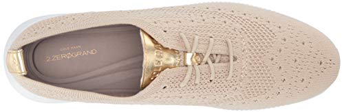 Cole Haan Women's 2.Zerogrand Stitchlite Oxford, rye Knit/Optic White, 7.5