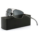 Ultra Lightweight Rectangular Polarized Sunglasses UV400 Protection