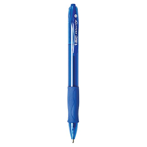 Bold Retractable Ball Pen, Bold Point (1.6mm), Blue, Comfortable Grip , 36-Count