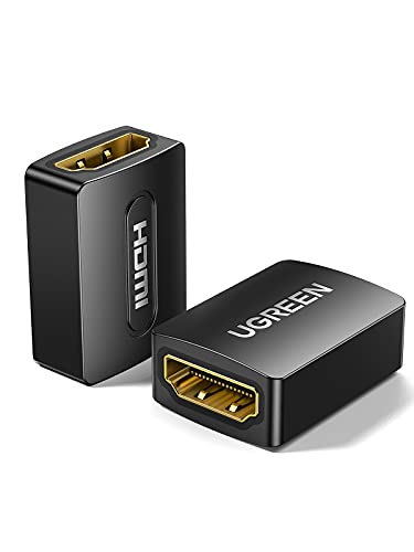 HDMI Coupler 2 Pack 4K HDMI Adapter Female to Female HDMI Connector