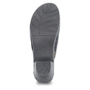 Dansko Women's Sassy Black Milled Heel 7.5-8 M US - Adjustable Strap, Comfort