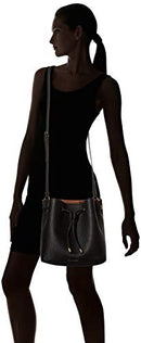Calvin Klein womens Gabrianna Novelty Bucket Shoulder Bag, Black