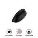 10 Pack 3" Drawer Pulls Flat Black Cabinet Cup Pulls Kitchen Hardware Cabinet Handles