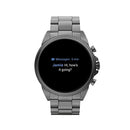 Unisex Gen 6 44mm Stainless Steel Touchscreen Smart Watch, Color: Smoke