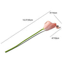 20pcs Pink Flowers Artificial Calla Lily Silk Flowers 13.4" for Home Kitchen Decorations