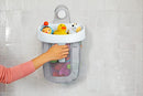 Munchkin Hanging Bath Toy Storage with Quick Drying Mesh, Grey
