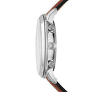 Fossil Men's Neutra Quartz Stainless Steel Chronograph Watch Bracelet Set