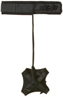 Star-Kick Hands-Free Adjustable Solo Soccer Trainer - Fits Ball Sizes 3, 4, and 5 (Black)