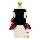 Happy Pawlidays 100% Cotton Dog Christmas Outfits Girl Dog Holiday Dress