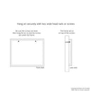 Owl Portrait Grey Drawing Design,Wall Art, 16 x 1.5 x 20, Black Framed