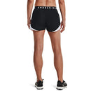 Under Armour Women's Play Up 3.0 Shorts , Black (002)/White , Medium