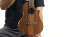 Kala Teak Tri-Top Tenor Acoustic-electric Ukulele - Natural