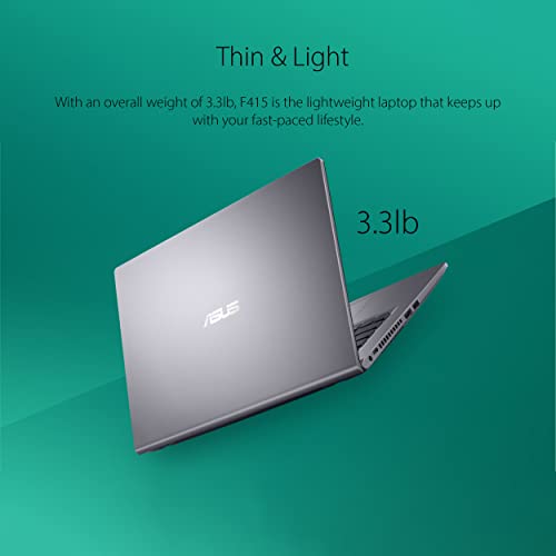 ASUS VivoBook 14 Laptop Computer, 14" IPS FHD Display, Intel Core i3-1115G4 Processor, 4GB DDR4, 128GB PCIe SSD