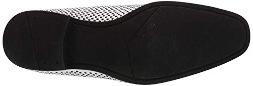 Men's Swagger Studded Ornament Slip-on Driving Style Loafer, Black
