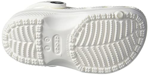 Crocs Kids' Classic Clog , White/White, 4 Big Kid