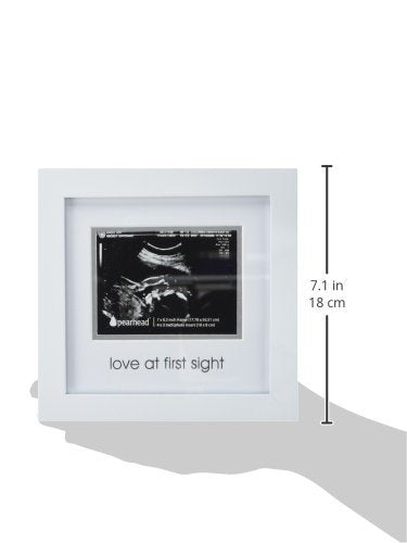 Love at First Sight Sonogram Picture Frame, Pregnancy Keepsake Photo Frame