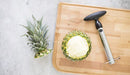 OXO Good Grips Stainless Steel Pineapple Corer & Slicer,Silver/Black