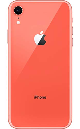 Apple iPhone XR, 64GB, Coral - Fully Unlocked (Renewed)