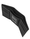 Timberland Men's Genuine Leather RFID Blocking Trifold Security Wallet, Black