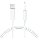 Aux Cord for iPhone, iSkey 3.5mm Aux Cable for Car Compatible with iPhone