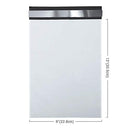 9x12 200 Pcs White Poly Mailers Shipping Envelopes, Self-Seal Envelopes