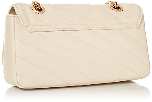 The Drop Women's Koko Quilted Flap bag, Bone, One Size