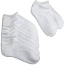 Little Girls' Seamless Sport Low Cut Half Cushion Socks (Pack of 6)