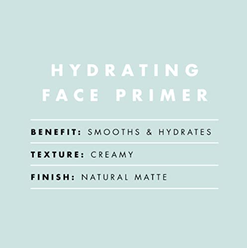 Hydrating Face Primer, Lightweight, Long Lasting, Creamy, Hydrates, Smooths, Fills in Pores