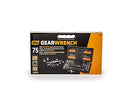 75 Piece Ratcheting Tap and Die Set, SAE/Metric - 3887