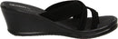 Cali Women's Rumblers-Beautiful People Wedge Sandal,Black,9 M US