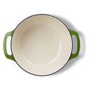Enameled Cast Iron Covered Dutch Oven, 4.3-Quart, Green
